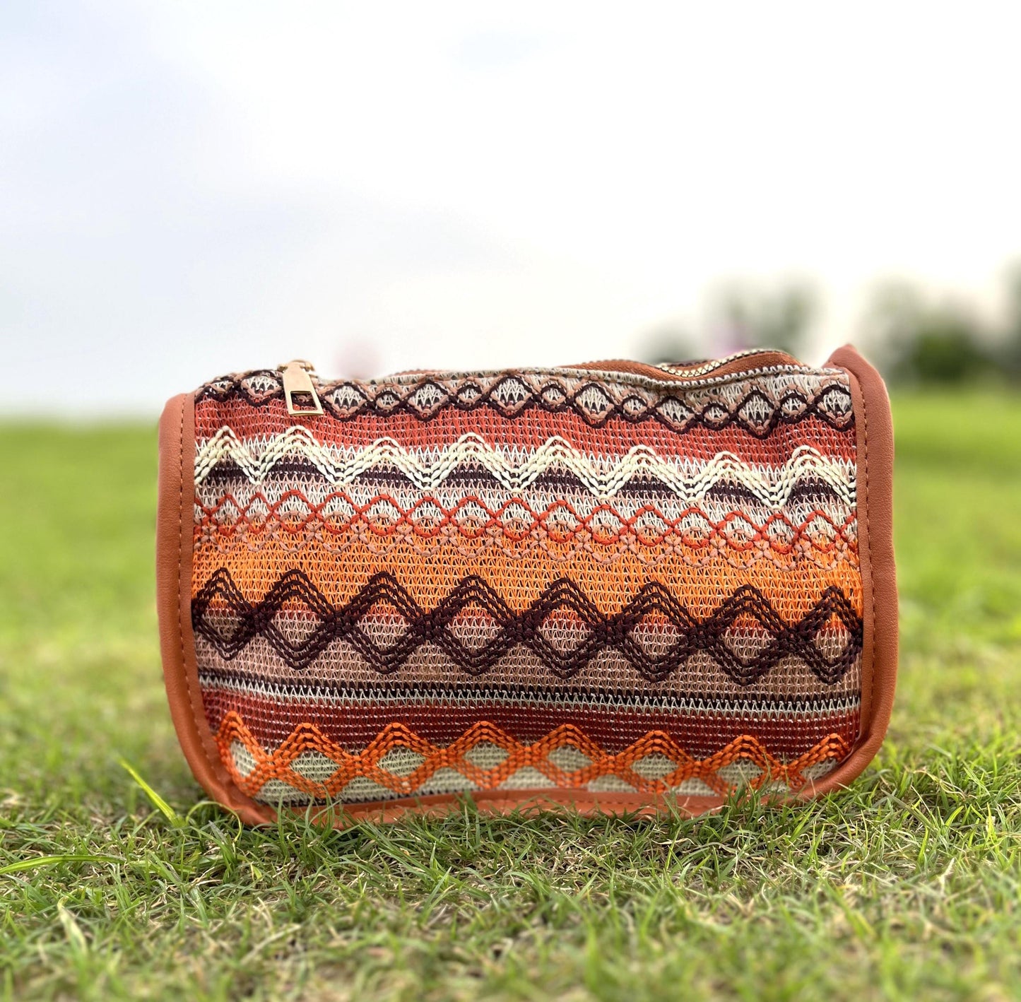 Boho Tassel Crossbody Bag: Vintage Woven Embroidery Shoulder Bag