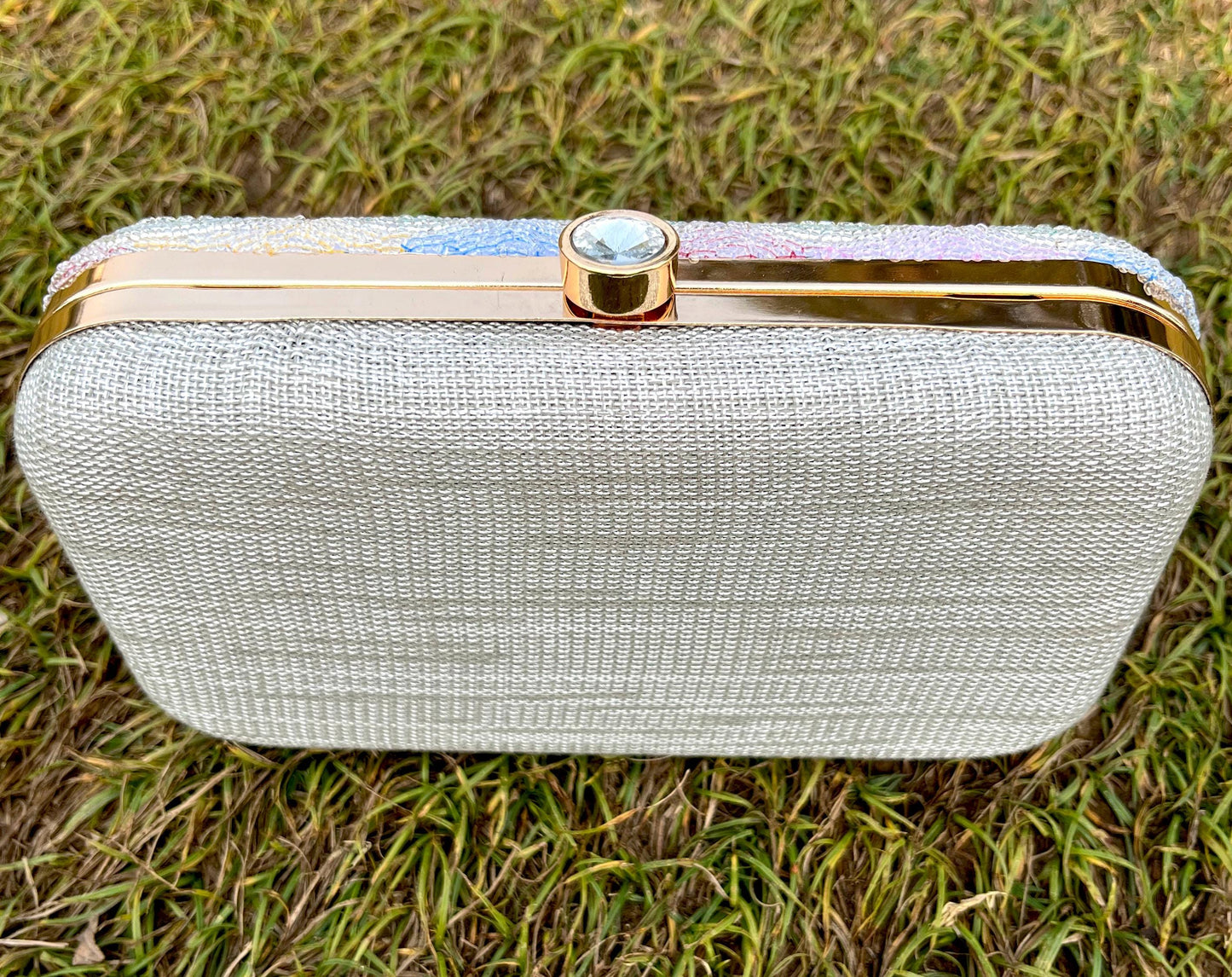 Exclusive Beaded Work Box Bag/ Clutch for Wedding/ Party/ Bridal Bag